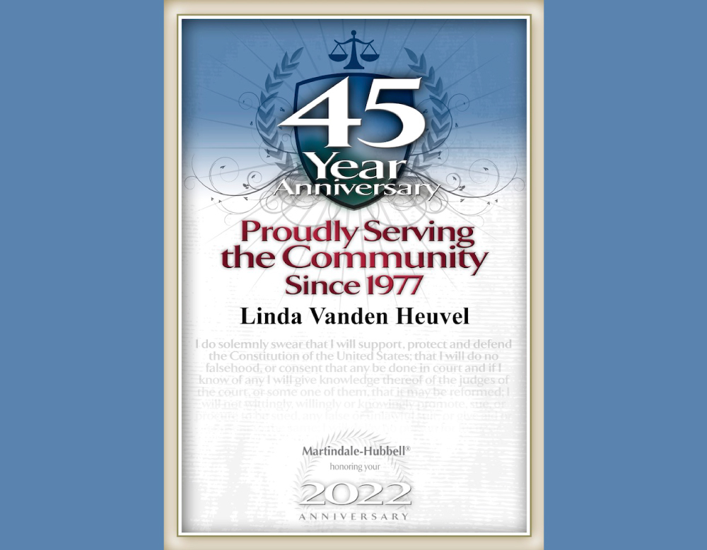 Linda Martindale Hubbell 2022 Award